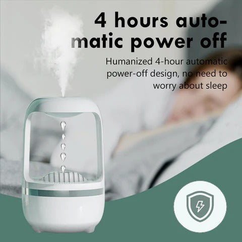 Anti Gravity Humidifier – Magical Floating Water Droplets with LED Light & Mist Maker