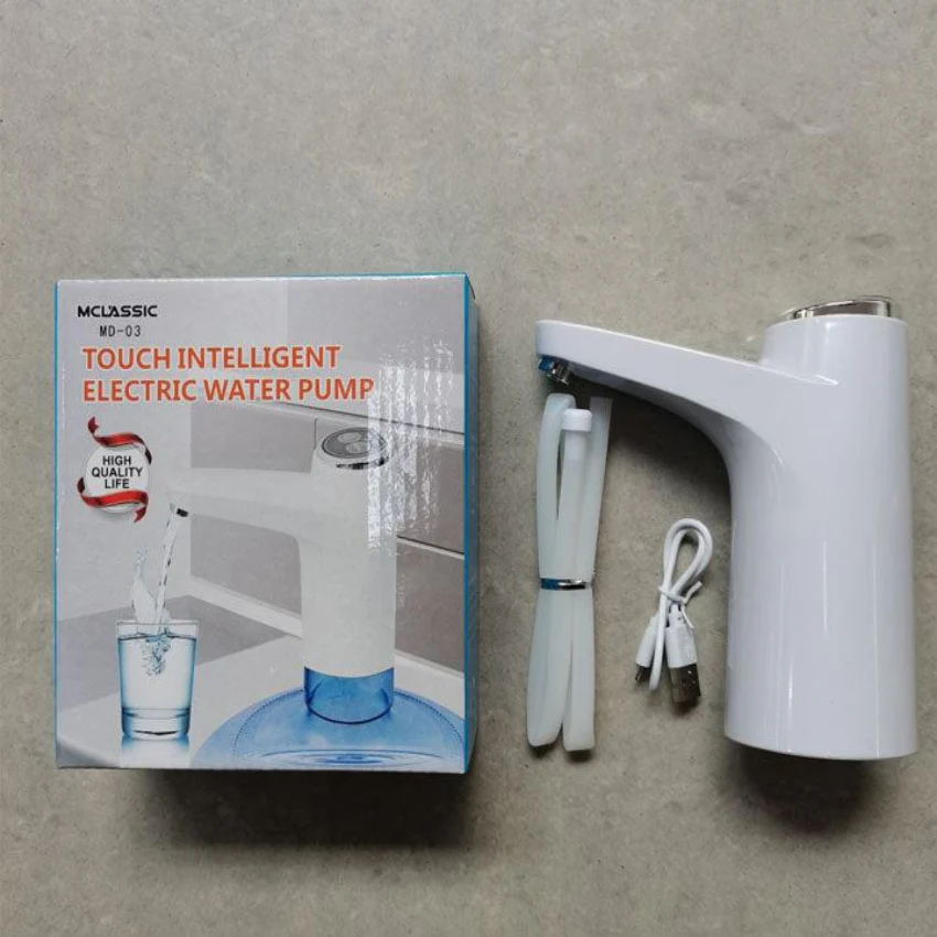 Touch Intelligent Automatic Water Dispenser – Rechargeable Electric Pump for Bottled Water