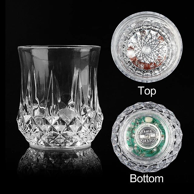 LED Glowing Flash Light Up Cups