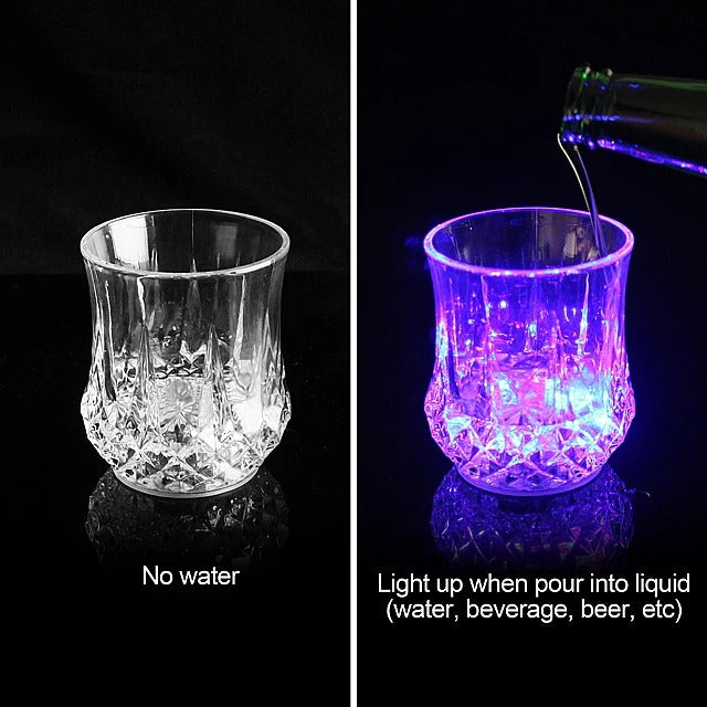 LED Glowing Flash Light Up Cups